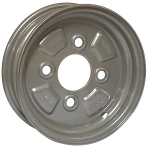 Anhänger Felge 8 Zoll - 3.00Dx8 - Lochkreis: 4x100 - Tragfähigkeit: 425 kg - Nabendurchmesser: 60 mm - ET0