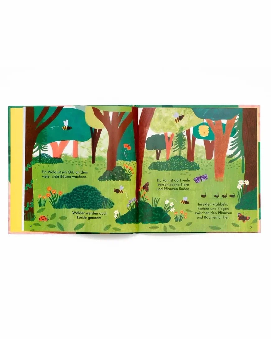 WUNDERBARER WALD Kinderbuch • Insekten und Blumen – Bild 4