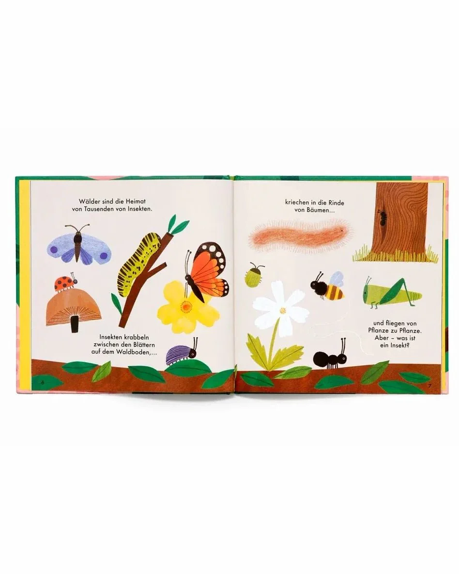 WUNDERBARER WALD Kinderbuch • Insekten und Blumen – Bild 3