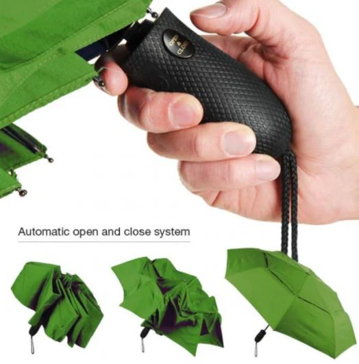 Lifeventure - Trek Regenschirm Regenschirm // Schwarz - Medium – Bild 4