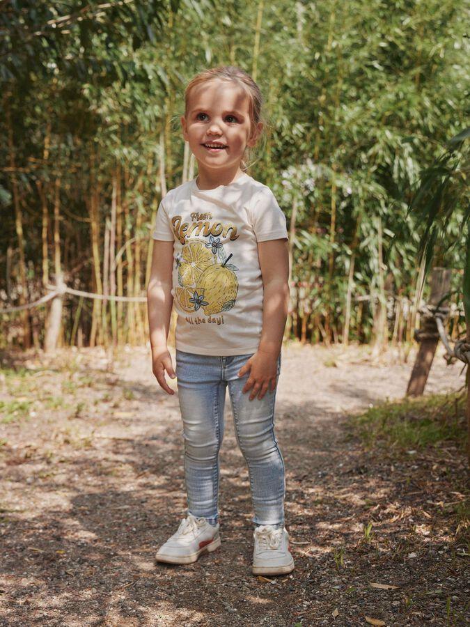 Name It Mini - Regular Fit T-Shirt in Jet Stream – Bild 5