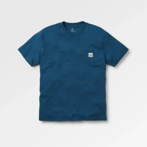 Heritage natürliche Relaxed Fit T-Shirt - Dark Denim