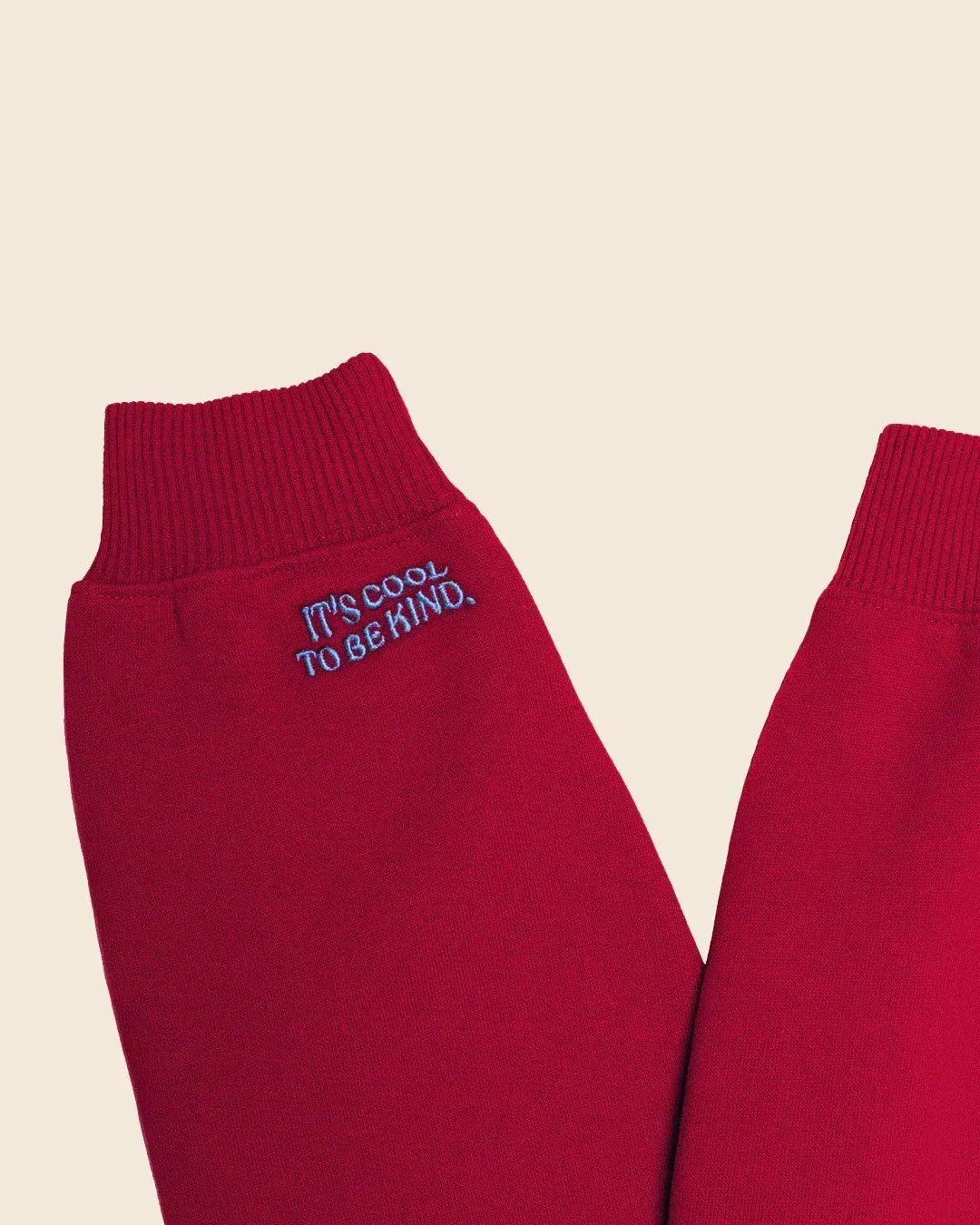 KINDNESS Sweater • Bordeaux – Bild 5