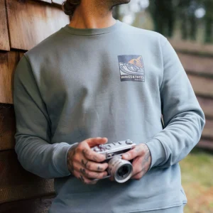 Waves & Trees Bio-Baumwoll-Sweatshirt - Stürmische See