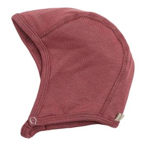 Racing Kids - Bio-Baumwolle Mütze für Babys - Beerenfarben