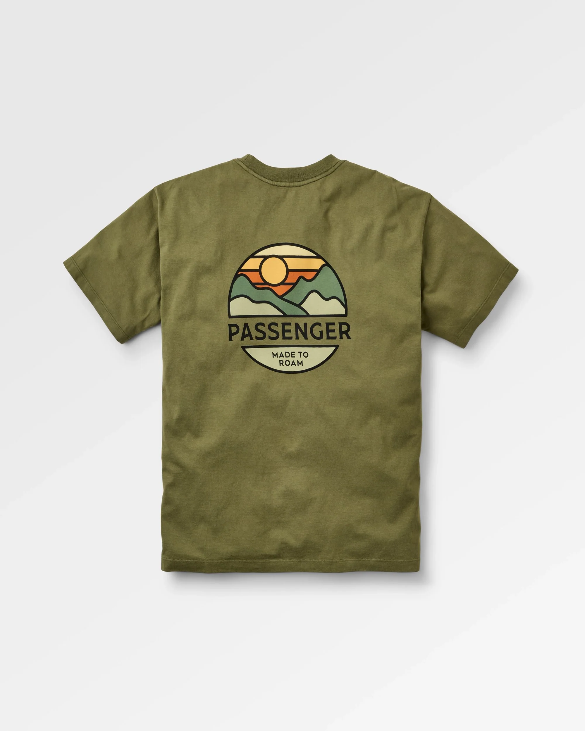 Lässiges Relaxed Fit T-Shirt - Khaki – Bild 3