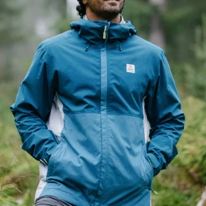 Downpour Wasserdichte Jacke - Gezeitenblau/Blaustahl