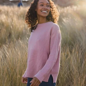 Cove 2.0 Bio-Baumwoll Strickpullover - Leicht Pink